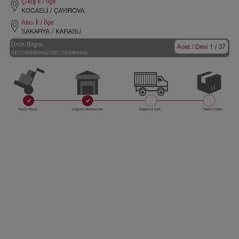 Horoz Lojistik Teslimat Sorunu Şikayet