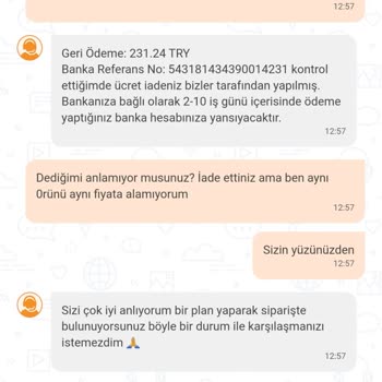 Trendyol Kargo Göndermeyip İade Ediyor