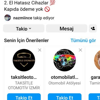 Cepmarket.official (Instagram) Engelliyor