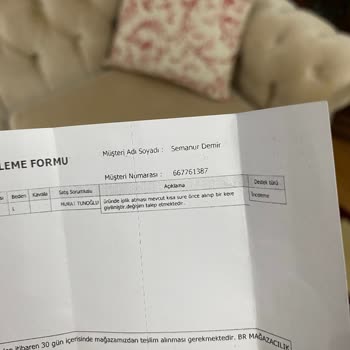 Altınyıldız Classics Mağazası Ürün Sorunu