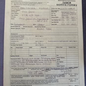 LG Oled Evo Hasarlı Ürün