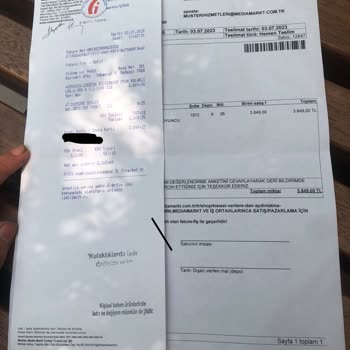 Hilltown Media Markt İade Problemi
