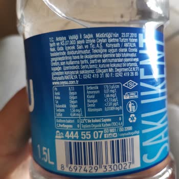 Ceysu Yosun Kokuyor İçilmiyor