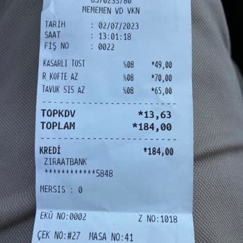 Sakıpağa Döner Evi Restaurantın Haksız Kazancı!