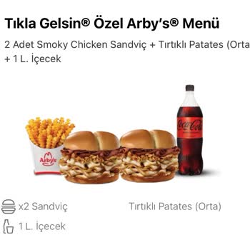 Arbys Yanlış Ürün Gönderimi