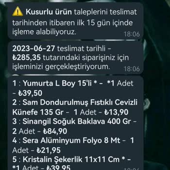 A101 Kapıda Alışveriş Sorunu