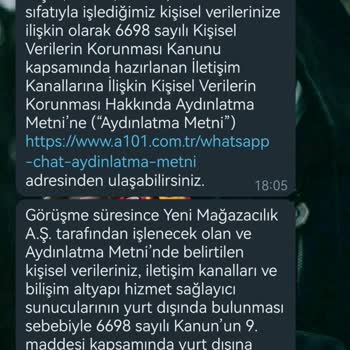 A101 Kapıda Alışveriş Sorunu