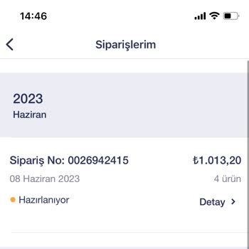 Penti.com Siparişi Göndermiyor