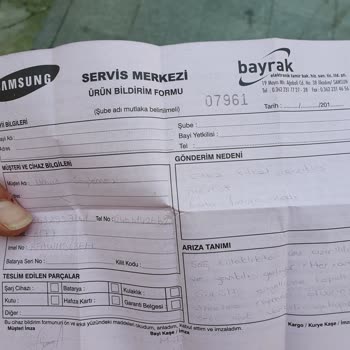 Samsung Pişmanlık Servis Çözümü Yok Sadece Oyalıyorlar