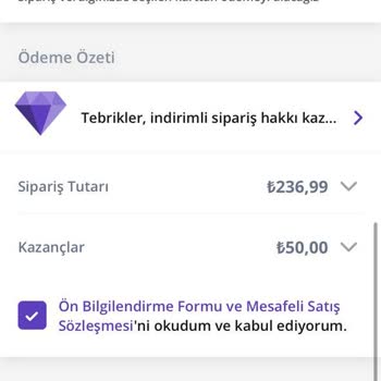 Getir Yemek - Kampanya Yanıltması