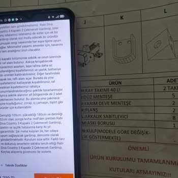 Koçtaş Dolap Kulpları Göndermedi