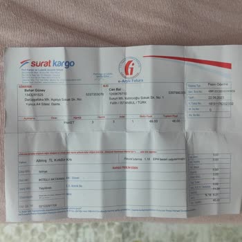 Sürat Kargo Değişim İçin Gönderilen Kargo Kayıp