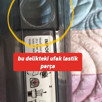 Tefal Şarlı Süpürge Küçük Parça İçin Komple Değişim İstiyor