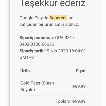 Clash Royale Doğruma Maili Gelmiyor