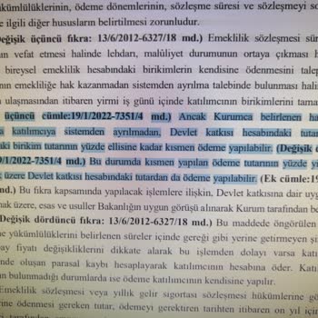 Türkiye Hayat Emeklilik BES'TEKİ Birikimimden Para Çekemiyorum