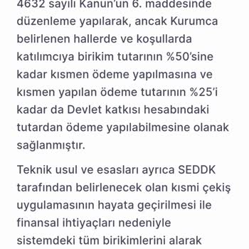 Türkiye Hayat Emeklilik BES'TEKİ Birikimimden Para Çekemiyorum