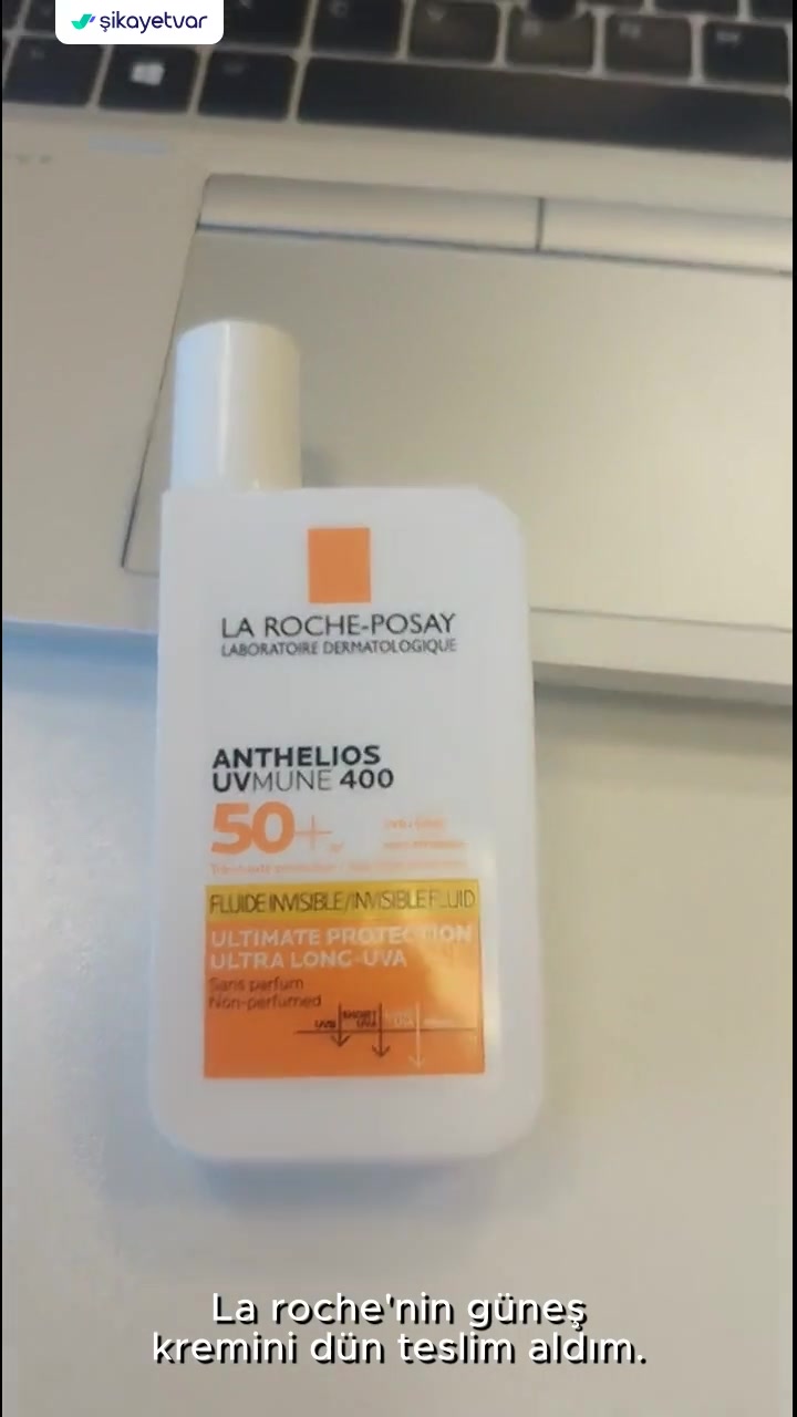 La Roche - Posay  Güneş Kreminin İçinde Bir Şey Var videonun kapak resmi