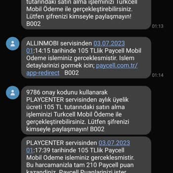 Turkcell Playcenter Ve Allinmobi'ye Rıza Dışı Kayıt