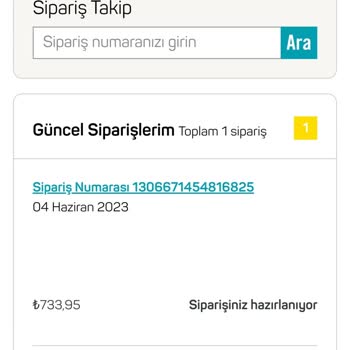 A-101 Sipariş Edilen Ürünün Teslim Edilmemesi