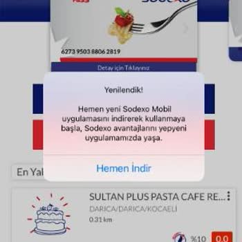 Sodexo Mobil Uygulamaya Giriş Yapamıyorum.