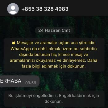 WhatsApp Yabancı Numaralardan Gelen Arama Ve Mesaj