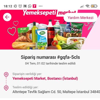 Yemeksepeti Sipariş Sorunları Ve İlgisizlik
