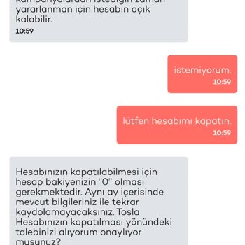 Tosla Hesap Kapatma Sorunu