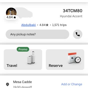 Uber Sürücüsü Telefonu Suratıma Kapadı, Yolculuğu İptal Etmedi