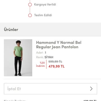 LTB Online Sipariş Ürünü 16 Gündür Tarafıma Ulaşmadı