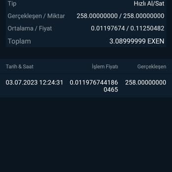 Bitexen Global Hizlial.com Sat Sorunu