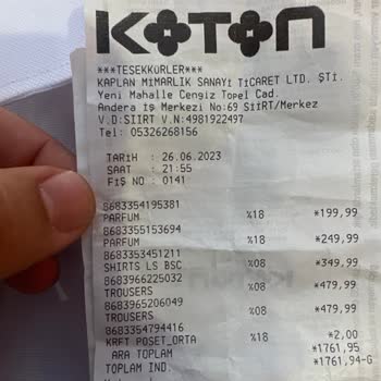 Koton Çalışanının İade Politikası Hakkında Şikayetim