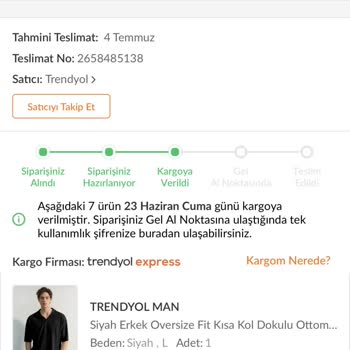 Trendyol Teslimat Gelmedi? Arıyorum Özür Diliyorlar