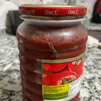 Öncü Salça Öncü Marka Domates Salçası Bozuk!