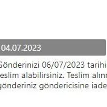 MNG Kargo Evde Bulunduğum Halde Teslim Edilmeyen Kargo