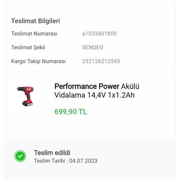 Koçtaş Kargom Teslim Edilmedi