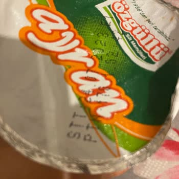 Özgüllü Süt Ürünleri Özgüllü Ayranda Küf