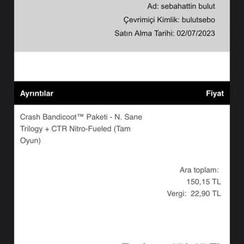 PlayStation Kredi Kartımdan Fazla Ücret Çekti