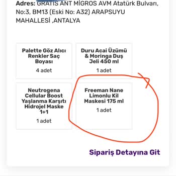 Gratis Satın Aldığım Ama Yollamadığı Ürünün Para İadesini Yapmıyor