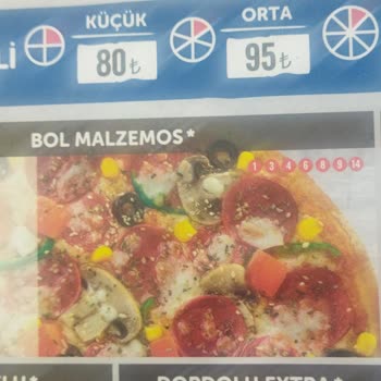 Domino's Malzemeleri Az Domino's Pizza