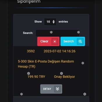 Ceptepin Random Hesap Sorunu