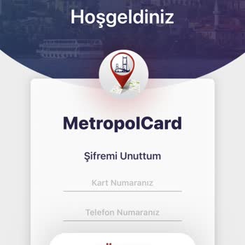 MetropolCard Kartım Yok Ve Şifremi Unuttum Bloke Oldu