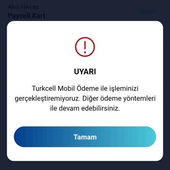 Turkcell Paycell Hazır Limit Kullanamama