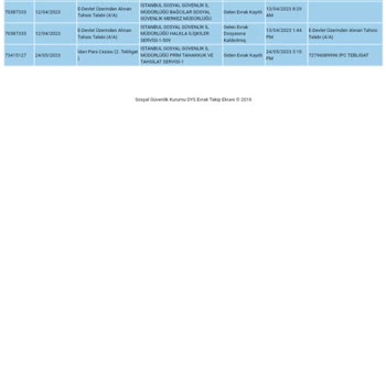 SSK Bağkur Dan Hizmet Dökümü Talep Etmiş E Devlet İle Neden Yapılmıyor