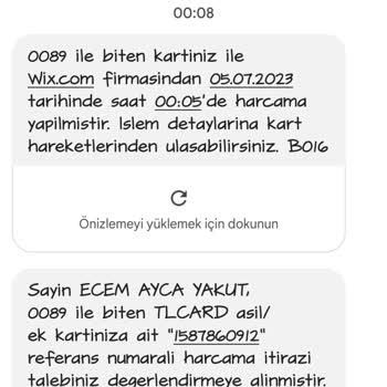 Wix.com Hesabımdan Habersiz Ödeme Çekti