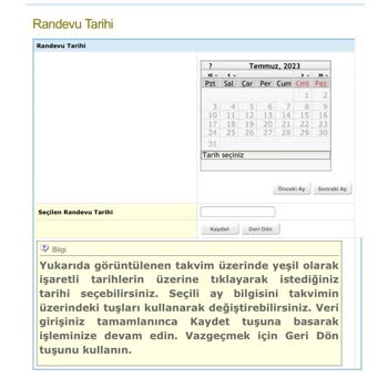 Toprak Mahsulleri Ofisi (TMO) Randevu Alamama