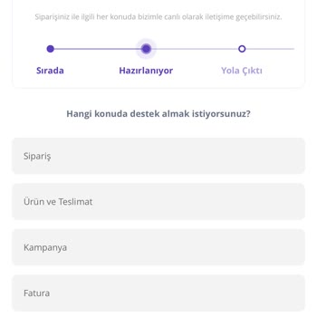 Getir Verdiğim Siparişi Getirmiyor