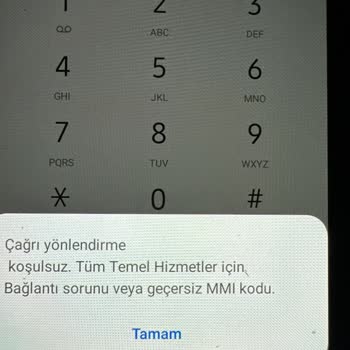 Vodafone Hattımı Yönlendirme Sorunu