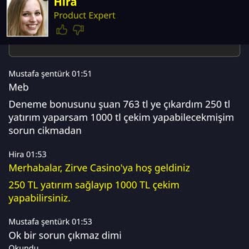Zirve Casino Bonus Verip Yatirim Talep Ediyor Ödeme Yapmıyor