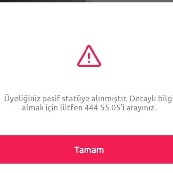 Tiktak Hesabım Pasif Stüdyoya Alındı