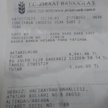 Ziraat Bankası ATM Den Yatan Para Hesapta Görülmüyor
